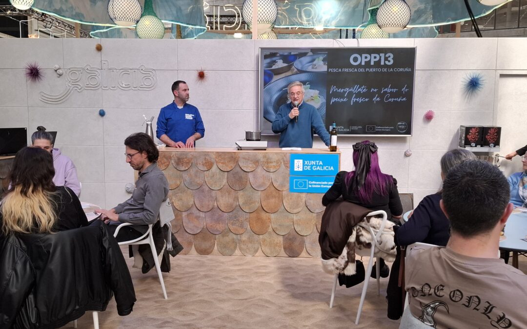 La merluza de pincho de la OP13 triunfa en el Galicia Forum Gastronómico
